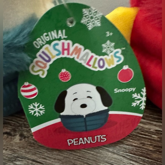 Peanuts Snoopy & Woodstock Squishmallows🎄 - Picture 3 of 5